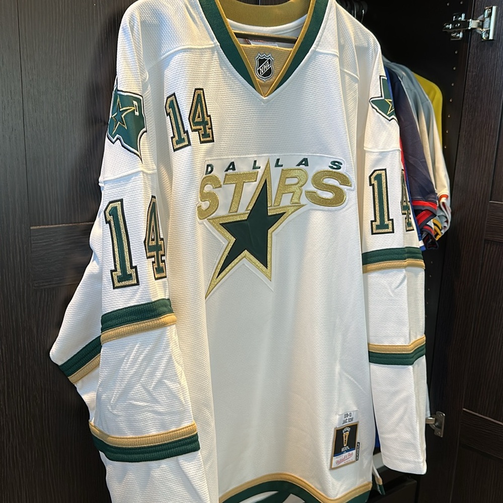Jamie Benn Dallas Stars 2009-10 Power Play Jersey - White - Picture 3 of 7